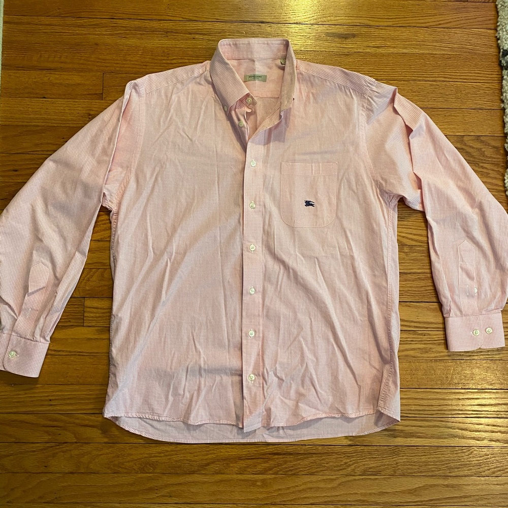 Men’s Large Burberry London Button Down